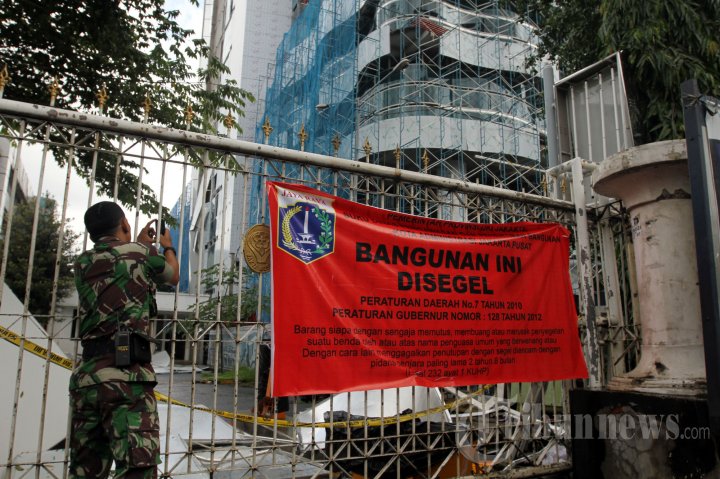 Bangunan Beralih Fungsi di Kebayoran Baru Dibidik Pemkot Jaksel